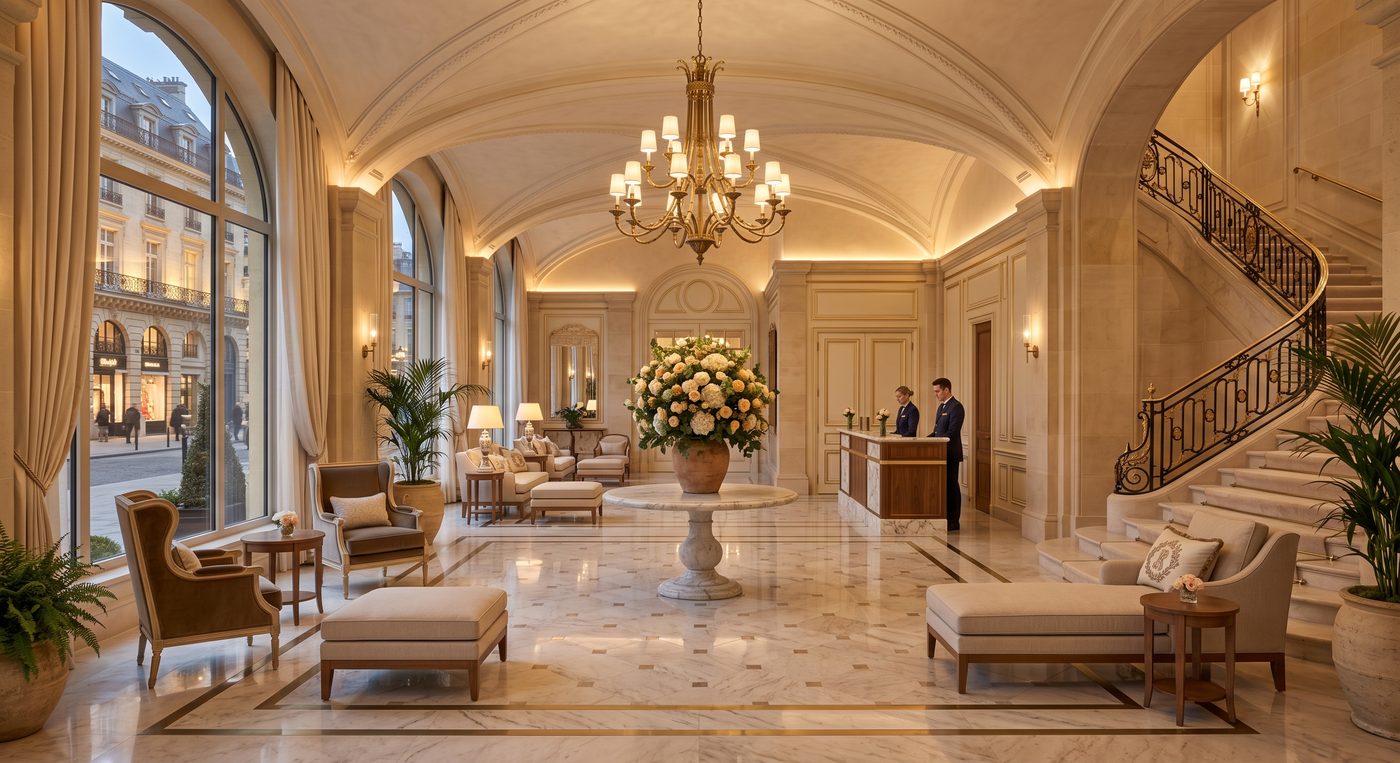 Hall de L'Écrin Vendôme - Place Vendôme Paris